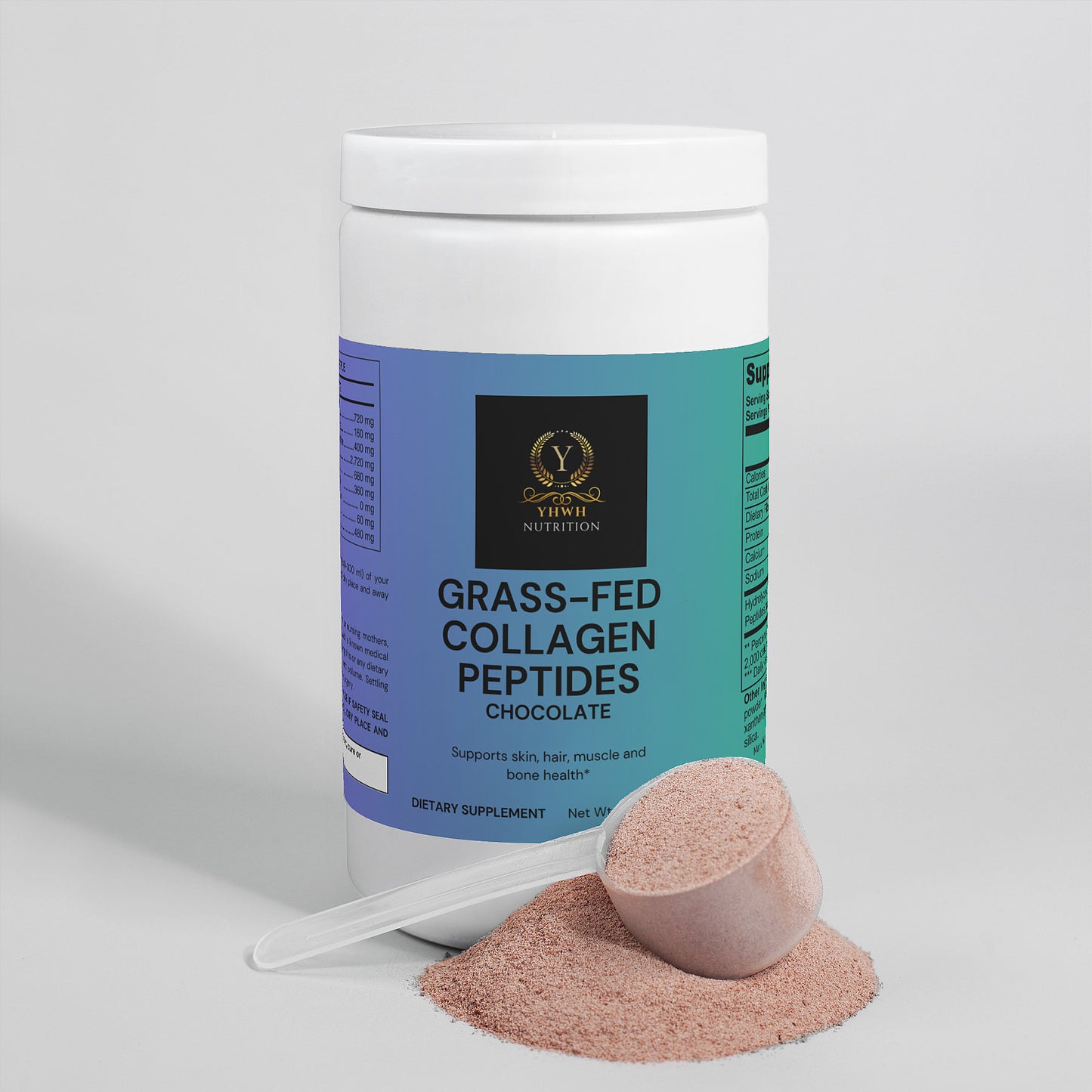 Grass-Fed Collagen Peptides Powder (Chocolate)